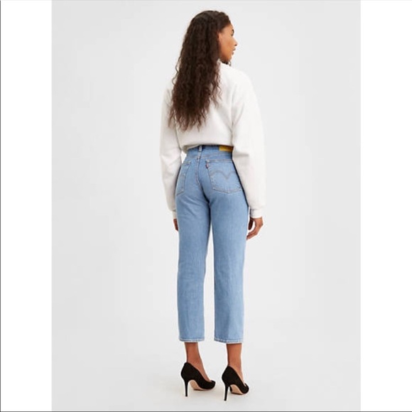 Levi’s Small High rise wedgie straight leg jeans in luxor size 28 - Picture 16 of 16